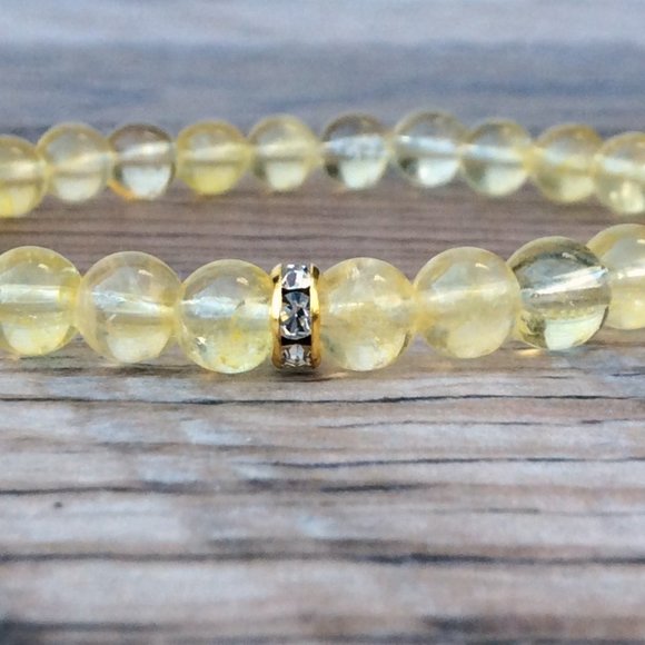 Citrine bracelet, November birthstone, healing bracelet - Picture 3 of 9